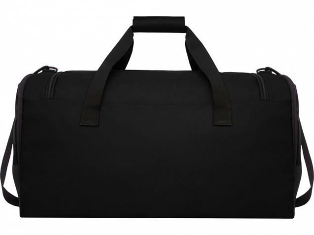 Спортивная сумка Retrend из вторичного ПЭТ, черный с логотипом в Нефтекамске заказать по выгодной цене в кибермаркете AvroraStore