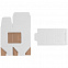 Коробка с окном Lilly, белая с логотипом в Нефтекамске заказать по выгодной цене в кибермаркете AvroraStore