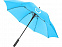 Противоштормовой зонт Noon 23 полуавтомат, аква с логотипом в Нефтекамске заказать по выгодной цене в кибермаркете AvroraStore