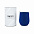 Набор Cofer Tube софт-тач CO12s grey, синий с логотипом в Нефтекамске заказать по выгодной цене в кибермаркете AvroraStore
