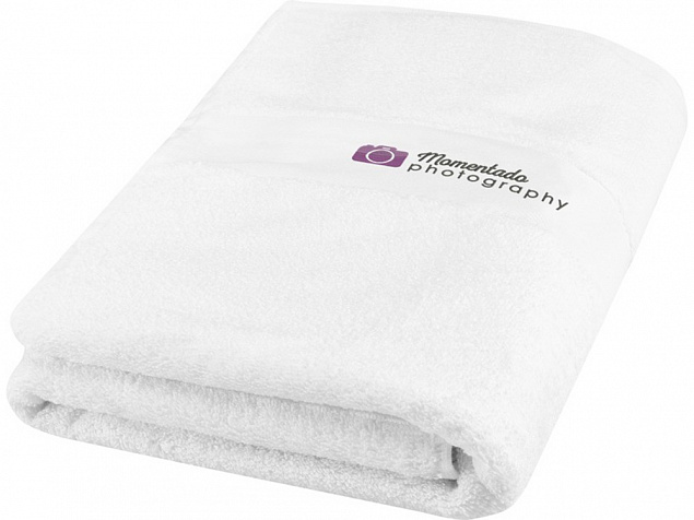 Хлопковое полотенце для ванной «Amelia» с логотипом в Нефтекамске заказать по выгодной цене в кибермаркете AvroraStore