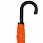 Зонт-трость Undercolor с цветными спицами, оранжевый с логотипом в Нефтекамске заказать по выгодной цене в кибермаркете AvroraStore