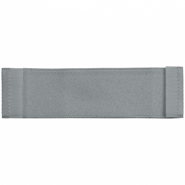 Лейбл тканевый Epsilon, S, серый с логотипом в Нефтекамске заказать по выгодной цене в кибермаркете AvroraStore