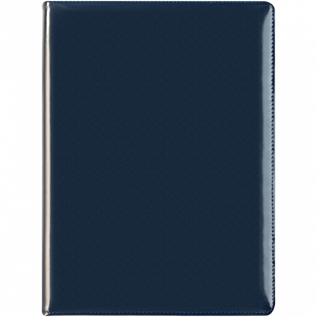 Папка Luxe, синяя с логотипом в Нефтекамске заказать по выгодной цене в кибермаркете AvroraStore
