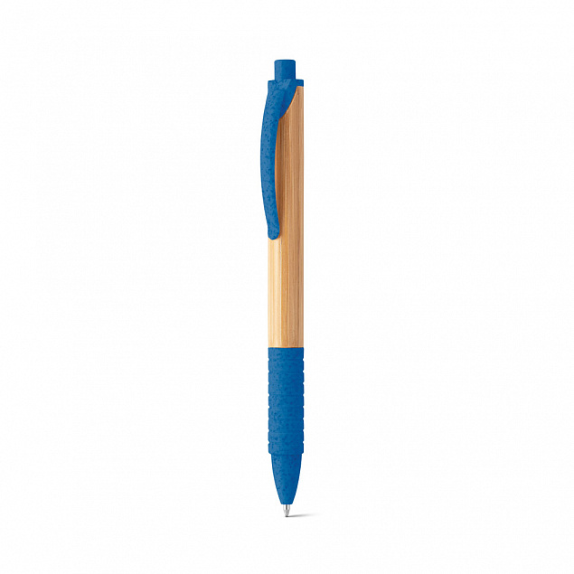 Эко ручка Punto, голубая с логотипом в Нефтекамске заказать по выгодной цене в кибермаркете AvroraStore