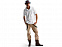 Рубашка поло Forehand мужская, белый с логотипом в Нефтекамске заказать по выгодной цене в кибермаркете AvroraStore