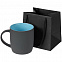 Пакет под кружку Cupfull, черный с логотипом в Нефтекамске заказать по выгодной цене в кибермаркете AvroraStore