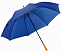 Зонт-трость RAINDROPS, синий с логотипом в Нефтекамске заказать по выгодной цене в кибермаркете AvroraStore