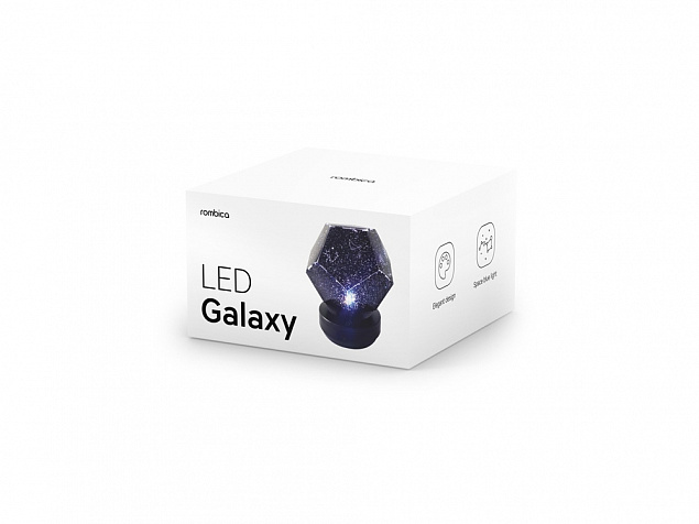 Ночник «LED Galaxy» с логотипом в Нефтекамске заказать по выгодной цене в кибермаркете AvroraStore