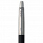 Ручка шариковая Parker Jotter Core K63, черный с серебристым с логотипом в Нефтекамске заказать по выгодной цене в кибермаркете AvroraStore