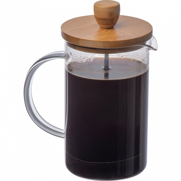 Френч-пресс для кофе/чая с логотипом в Нефтекамске заказать по выгодной цене в кибермаркете AvroraStore