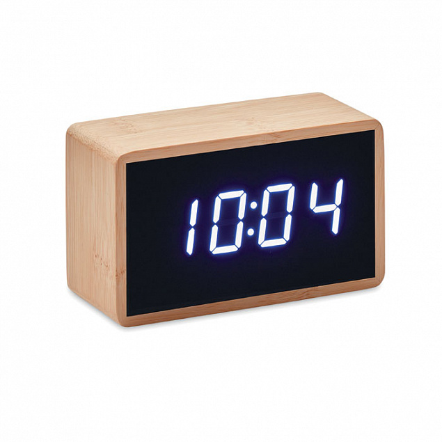 Часы из бамбука с логотипом в Нефтекамске заказать по выгодной цене в кибермаркете AvroraStore