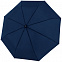 Складной зонт Fiber Magic Superstrong, темно-синий с логотипом в Нефтекамске заказать по выгодной цене в кибермаркете AvroraStore