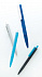 Ручка X3 Smooth Touch, синий с логотипом в Нефтекамске заказать по выгодной цене в кибермаркете AvroraStore