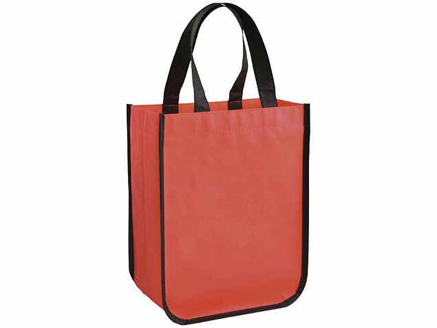 Ламинированная сумка для покупок, малая, 80 г/м2 с логотипом в Нефтекамске заказать по выгодной цене в кибермаркете AvroraStore