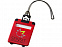 Бирка для багажа Taggy, красный с логотипом в Нефтекамске заказать по выгодной цене в кибермаркете AvroraStore