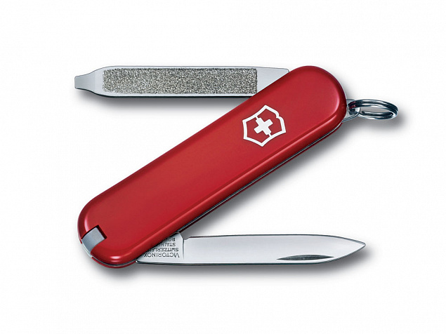 Нож-брелок «Escort», 58 мм, 6 функций с логотипом в Нефтекамске заказать по выгодной цене в кибермаркете AvroraStore
