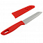 Нож кухонный Aztec, красный с логотипом в Нефтекамске заказать по выгодной цене в кибермаркете AvroraStore