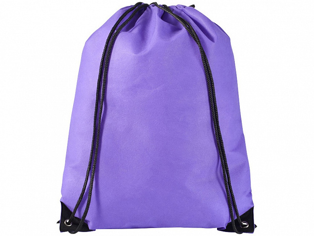 Рюкзак-мешок Evergreen, фиолетовый с логотипом в Нефтекамске заказать по выгодной цене в кибермаркете AvroraStore