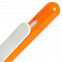 Ручка шариковая Slider, оранжевая с белым с логотипом в Нефтекамске заказать по выгодной цене в кибермаркете AvroraStore