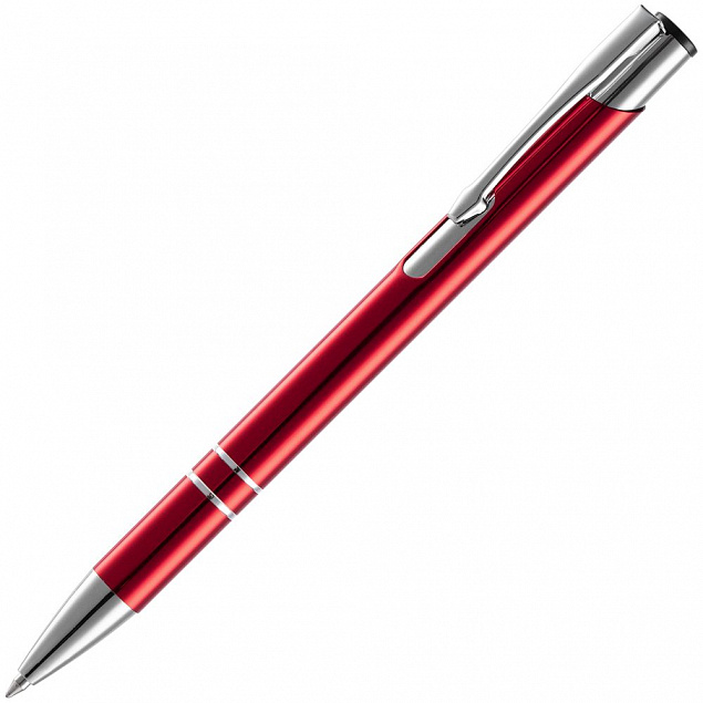 Ручка шариковая Keskus, красная с логотипом в Нефтекамске заказать по выгодной цене в кибермаркете AvroraStore