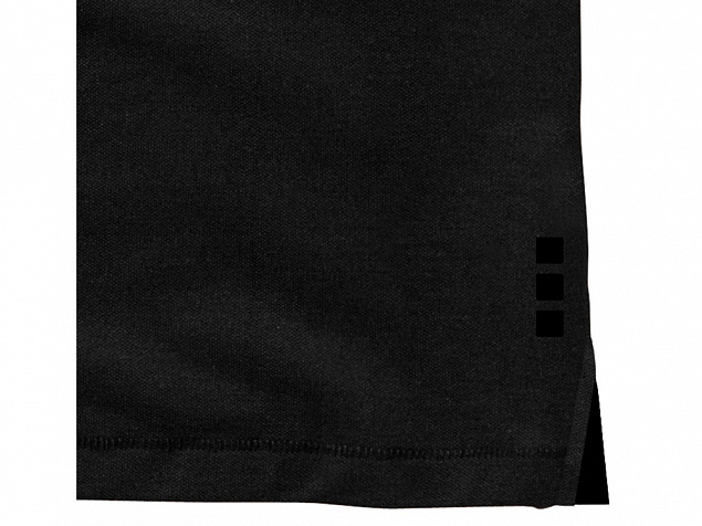 Рубашка поло Markham женская, антрацит/черный с логотипом в Нефтекамске заказать по выгодной цене в кибермаркете AvroraStore