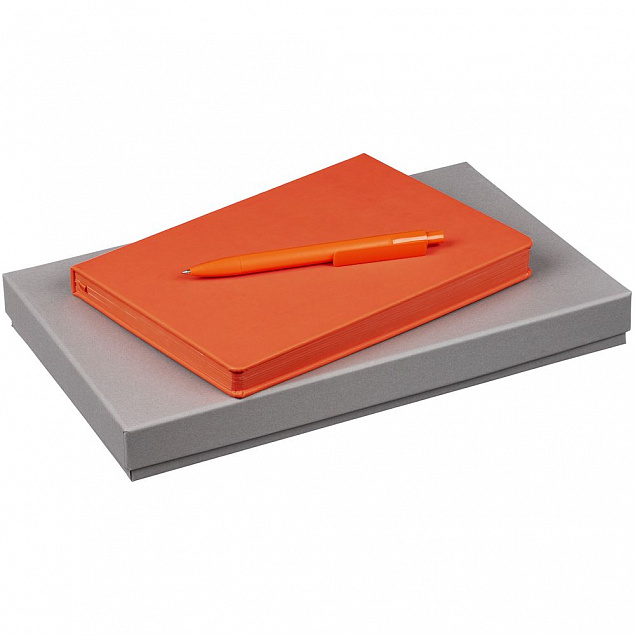 Набор Brand Tone, оранжевый с логотипом в Нефтекамске заказать по выгодной цене в кибермаркете AvroraStore