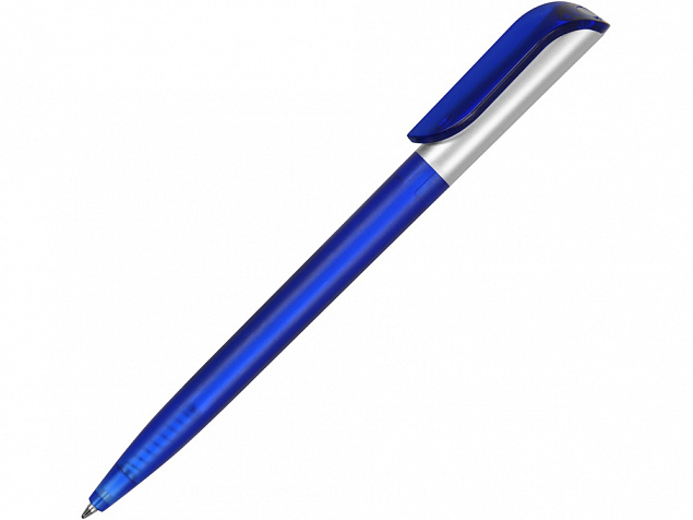 Ручка шариковая Арлекин, синий с логотипом в Нефтекамске заказать по выгодной цене в кибермаркете AvroraStore