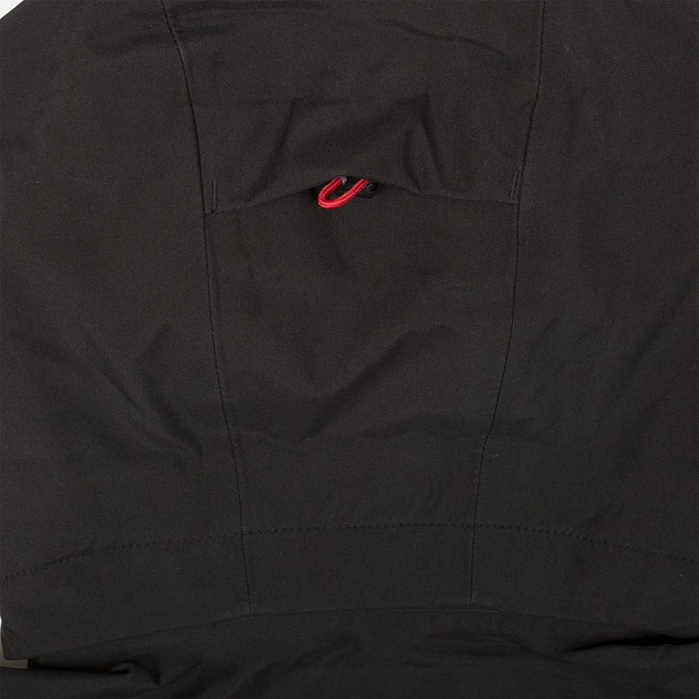 Куртка софтшелл мужская Patrol, черная с красным с логотипом в Нефтекамске заказать по выгодной цене в кибермаркете AvroraStore