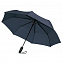 Складной зонт Magic с проявляющимся рисунком, темно-синий с логотипом в Нефтекамске заказать по выгодной цене в кибермаркете AvroraStore