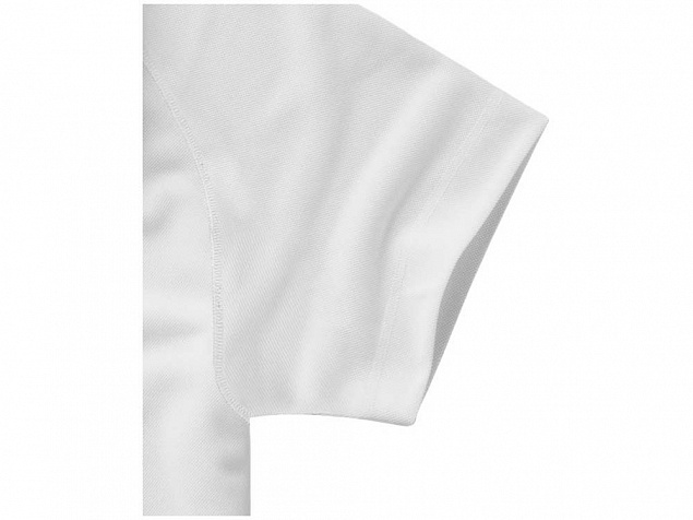 Рубашка поло Ottawa женская, белый с логотипом в Нефтекамске заказать по выгодной цене в кибермаркете AvroraStore