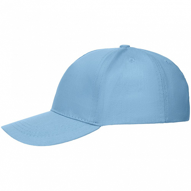 Бейсболка Promo, голубая с логотипом в Нефтекамске заказать по выгодной цене в кибермаркете AvroraStore