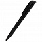 Ручка пластиковая Accent, черная с логотипом в Нефтекамске заказать по выгодной цене в кибермаркете AvroraStore
