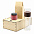 Подарочный набор Ченз, (черный чай, мед с фундуком) с логотипом в Нефтекамске заказать по выгодной цене в кибермаркете AvroraStore