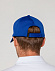 Бейсболка Harris, синяя с логотипом в Нефтекамске заказать по выгодной цене в кибермаркете AvroraStore