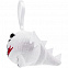Елочный шар «Дракон», белый с логотипом в Нефтекамске заказать по выгодной цене в кибермаркете AvroraStore