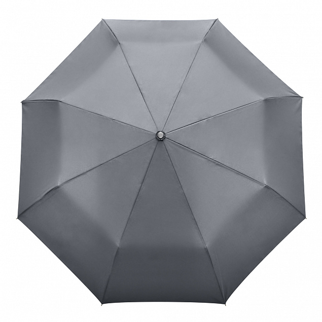 Зонт складной Nord, серый с логотипом в Нефтекамске заказать по выгодной цене в кибермаркете AvroraStore