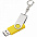 Флешка Twist, желтая, 8 Гб с логотипом в Нефтекамске заказать по выгодной цене в кибермаркете AvroraStore