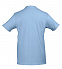 Футболка мужская с контрастной отделкой MADISON 170, голубой/белый с логотипом в Нефтекамске заказать по выгодной цене в кибермаркете AvroraStore