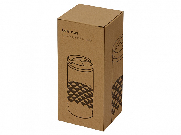 Термокружка «Lemnos» с логотипом в Нефтекамске заказать по выгодной цене в кибермаркете AvroraStore