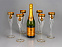 Набор бокалов для шампанского «Сила льва» с логотипом в Нефтекамске заказать по выгодной цене в кибермаркете AvroraStore