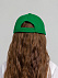 Бейсболка детская Standard Kids, зеленая с логотипом в Нефтекамске заказать по выгодной цене в кибермаркете AvroraStore