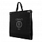 Сумка для одежды Hampstead Black с логотипом в Нефтекамске заказать по выгодной цене в кибермаркете AvroraStore