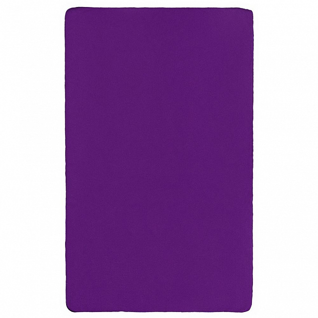 Флисовый плед Warm&Peace XL, фиолетовый с логотипом в Нефтекамске заказать по выгодной цене в кибермаркете AvroraStore