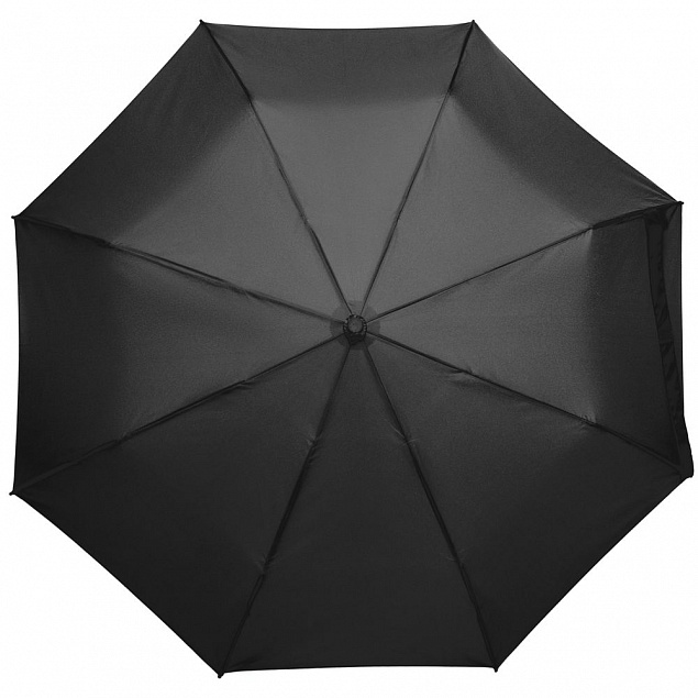 Зонт складной Fillit, черный с логотипом в Нефтекамске заказать по выгодной цене в кибермаркете AvroraStore