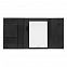 Папка Hugo Boss формата A5, черная с логотипом в Нефтекамске заказать по выгодной цене в кибермаркете AvroraStore