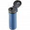 Термобутылка Jackson Сhill 2.0, вакуумная, голубая с логотипом в Нефтекамске заказать по выгодной цене в кибермаркете AvroraStore
