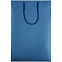Пакет бумажный «Блеск», средний, синий с логотипом в Нефтекамске заказать по выгодной цене в кибермаркете AvroraStore