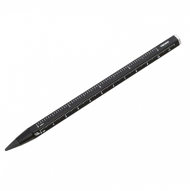 Вечный карандаш Construction Endless, черный с логотипом в Нефтекамске заказать по выгодной цене в кибермаркете AvroraStore