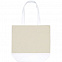 Сумка для покупок на молнии Shopaholic Zip, молочно-белая с логотипом в Нефтекамске заказать по выгодной цене в кибермаркете AvroraStore
